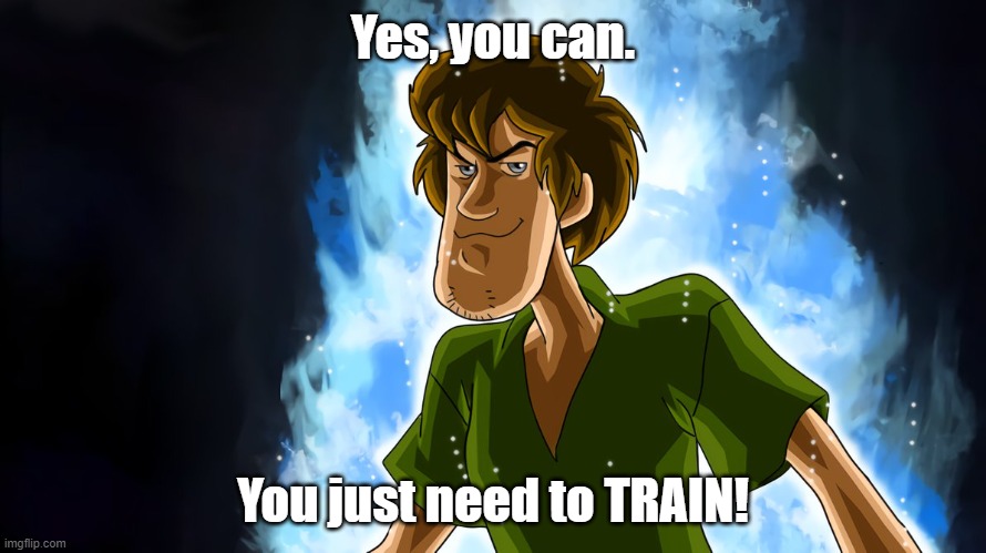 Shaggy going Super Saiyan as he trains for making money online